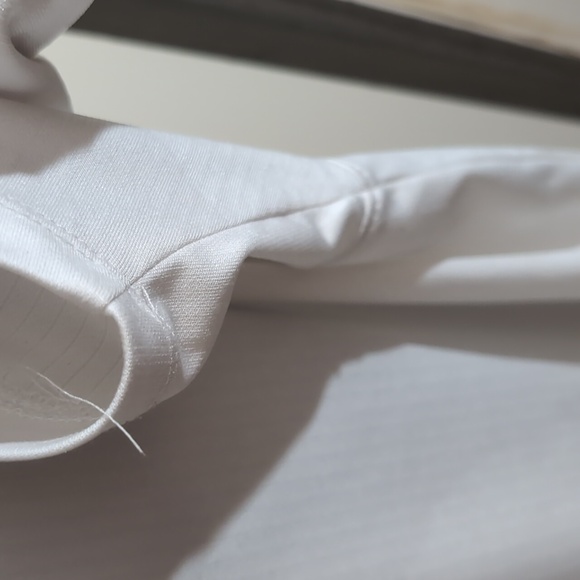 💵2/$10Bundle and Save💵John Henry|White Short Sleeved T-shirt Textured Stripes - Picture 6 of 14